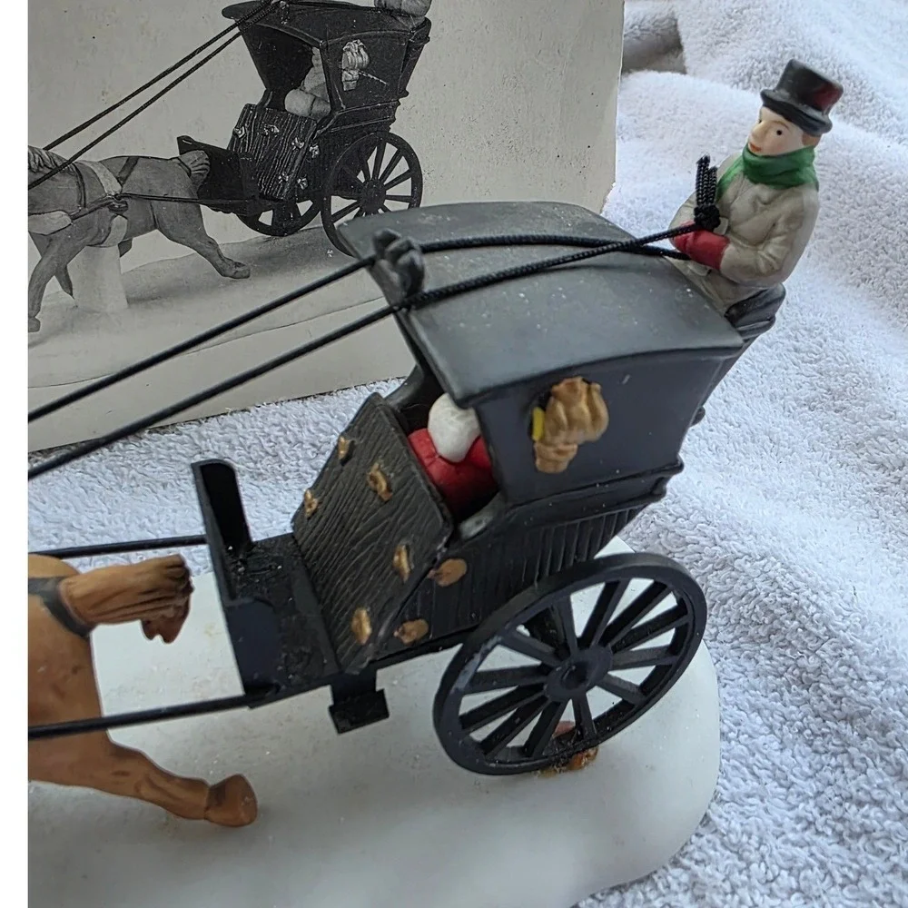 Dept 56 Kings Road‎ Cab Heritage Village Collection Dickens 5581-6 1989 D1